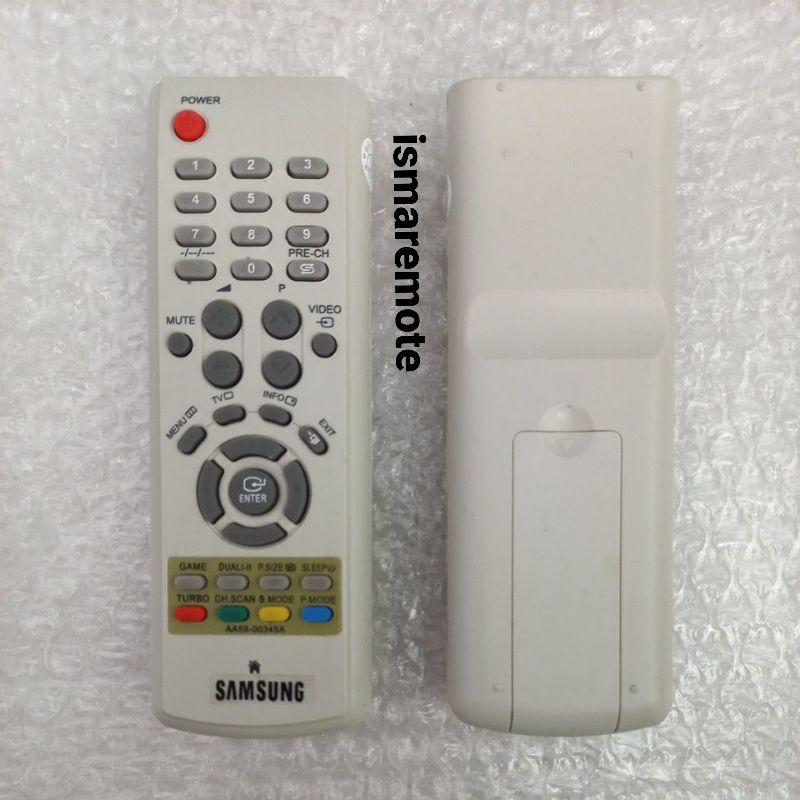 REMOTE REMOT TV  SAMSUNG TABUNG SLIM FLAT AA59- 00345 A