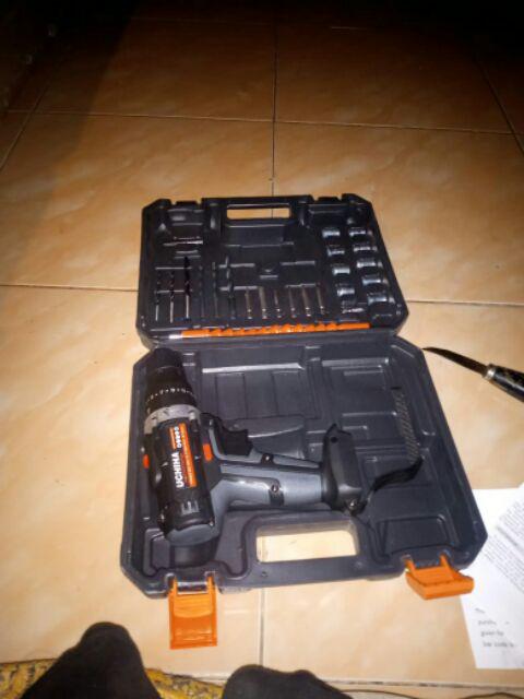 Japan 32v mesin bor baterai impact cordless drill beton 