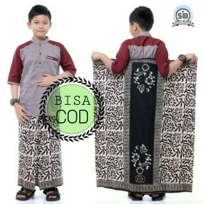 SARUNG BATIK ANAK LAKI-LAKI | SARUNG BATIK ANAK | SARUNG BATIK NU ANAK | SARUNG ANAK SD