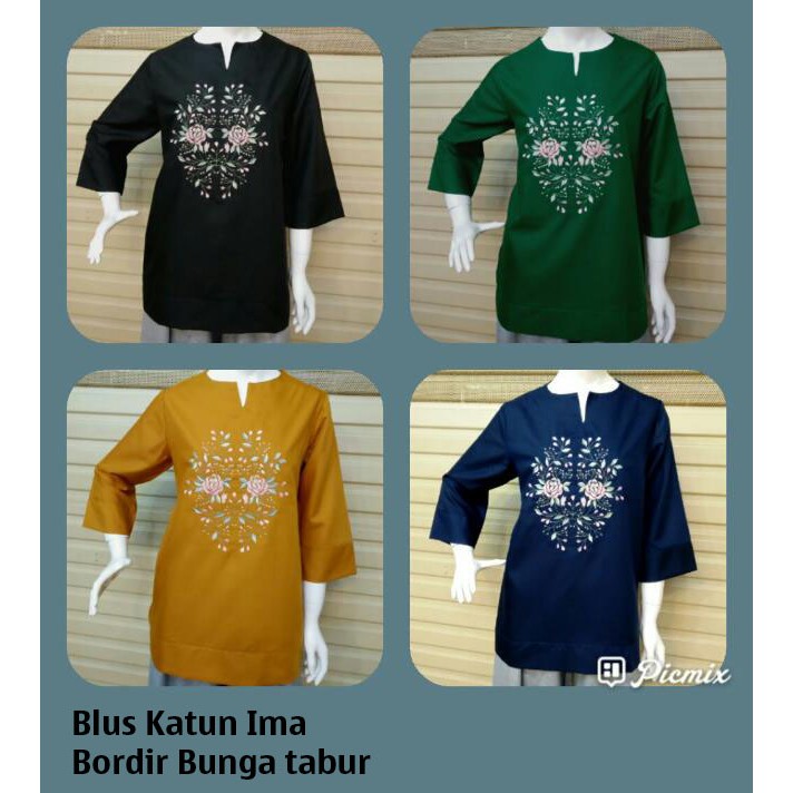 Blus Katun Ima Platinum(5 Model/Type)