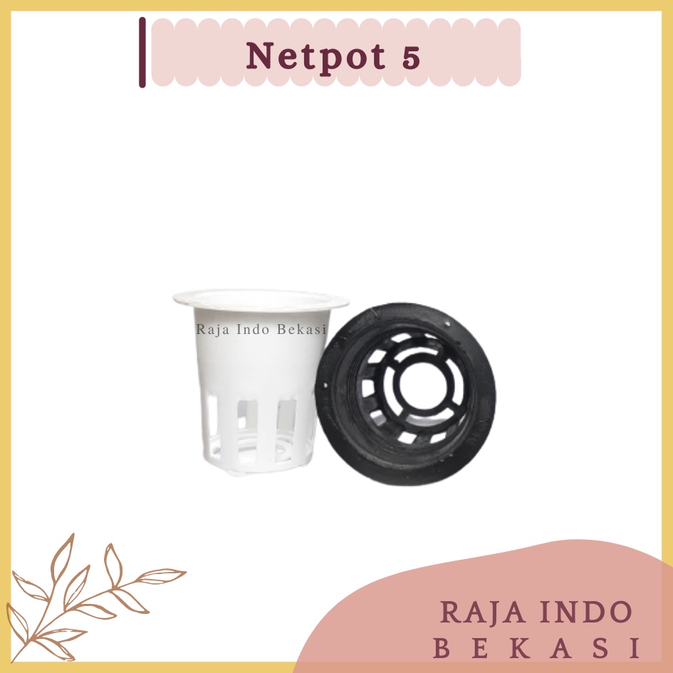 Netpot 5 7 6 8 10 Hitam Putih Netpot Hidroponik 5cm 6cm 7cm Netpot Besar 10cm Hitam Putih