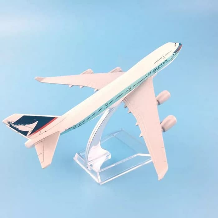 Best Item! MINIATUR DIECAST PESAWAT CATHAY PACIFIC PAJANGAN HIASAN PESAWAT