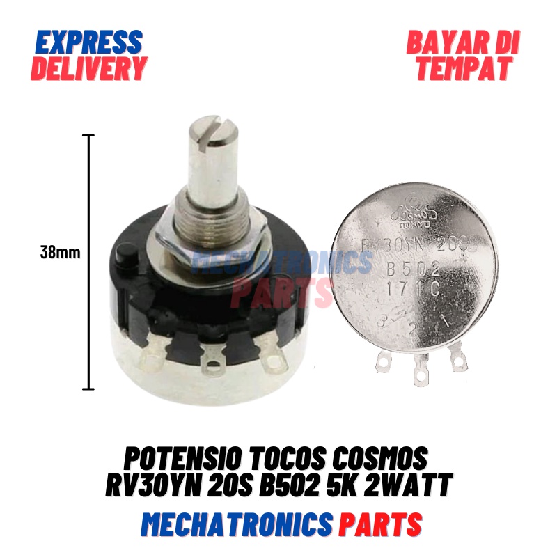 [PAS-9736] POTENSIO TOCOS COSMOS RV30YN 20S B502 5K 2WATT