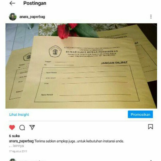 

Amplop coklat sablon custom ukuran F4