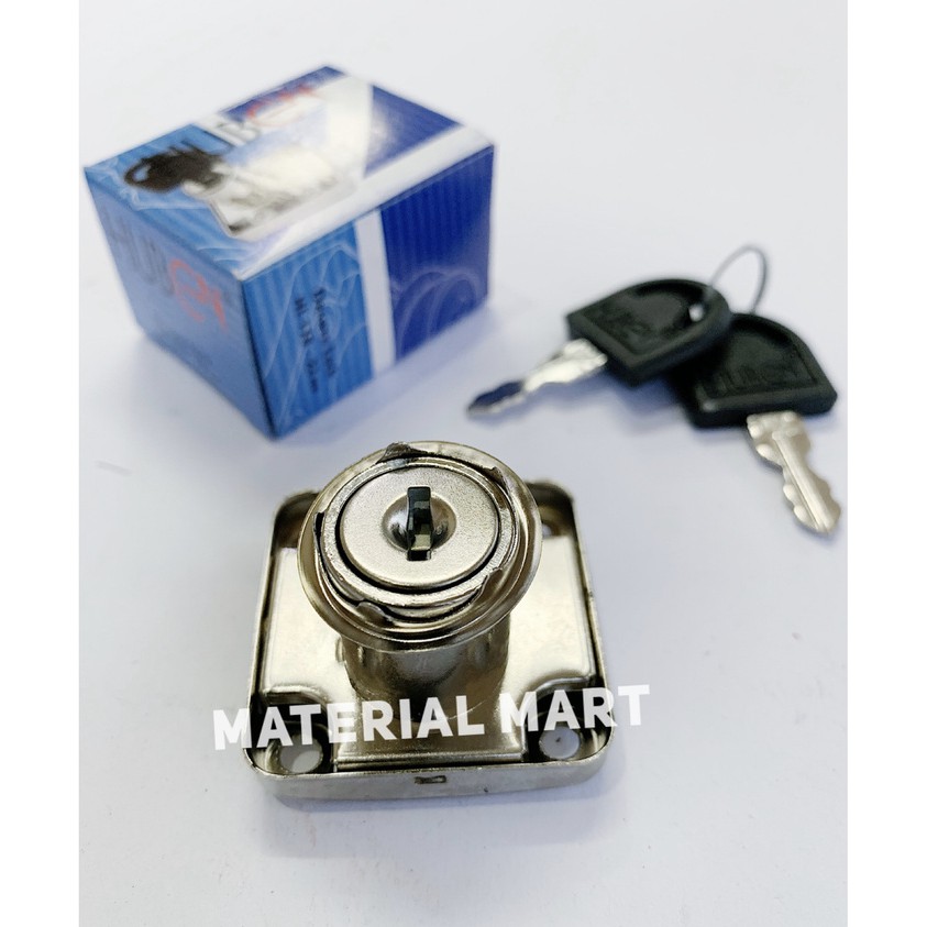 Kunci Laci Huben | Kunci Lemari Meja Kerja | Drawer Lock 138 - 22mm | Material Mart