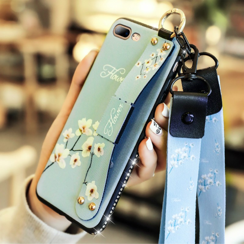 Diamond Flower Relief Hidden Stand Band Case iPhone 11 Pro