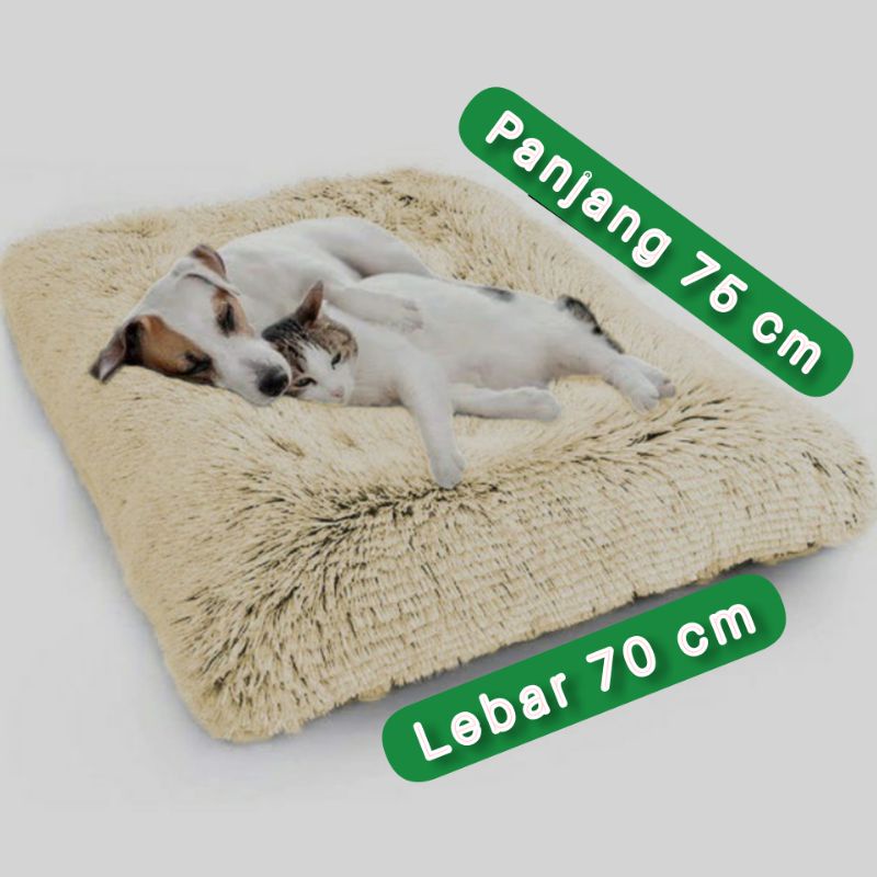 Ranjang/Kasur Desain Bantal Super Raksasa (Kucing dan Anjing) empuk anget dan mantul