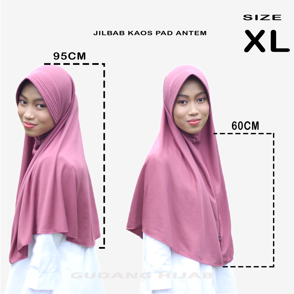 Khimar simple pet jilbab instan pet antem jilbab kaos najwa ped instan murah