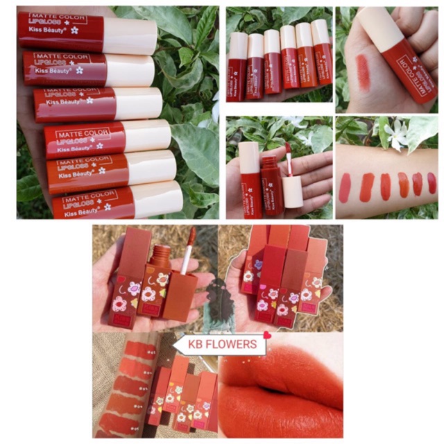 [ ECER ] KISSBEAUTY FLOWER LIPCREAM