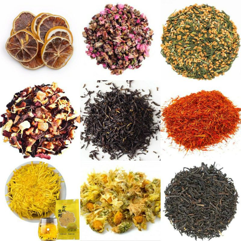 10 GRAM FLOWER TEA / BUNGA TEH / TEH telang lavender chamomile chrysanthemum 50 JENIS