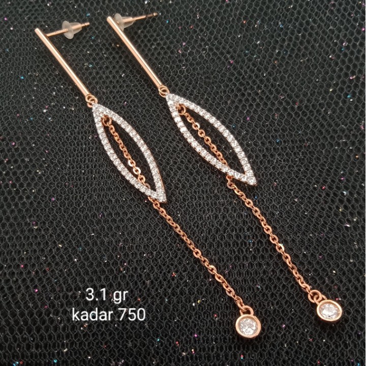 Anting Emas 17 K - 3.1 gr Kadar 750 - 2974