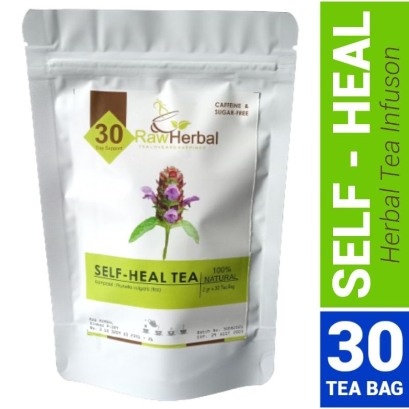 SELF HEAL TEA : PRUNELLA VULGARIS FLOWER TEA (30 Tea Bag)