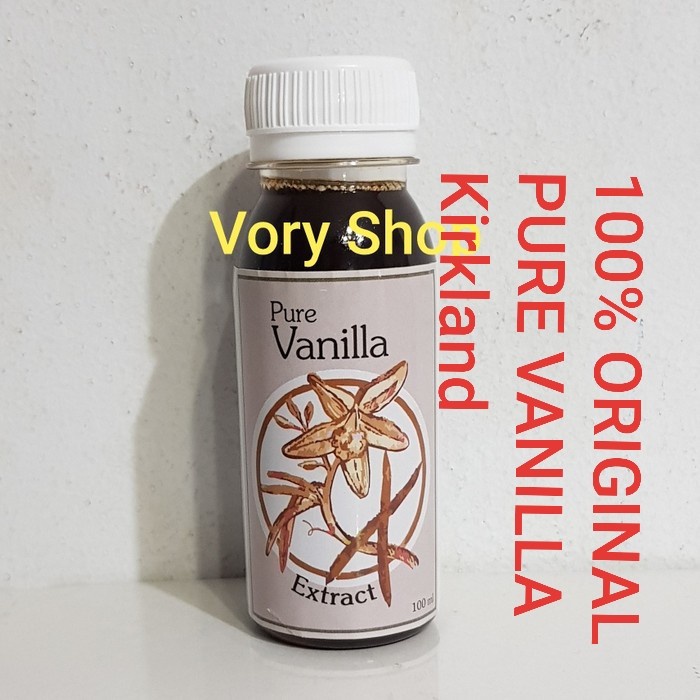 

Pure vanilla extract vanila cair asli 100ml