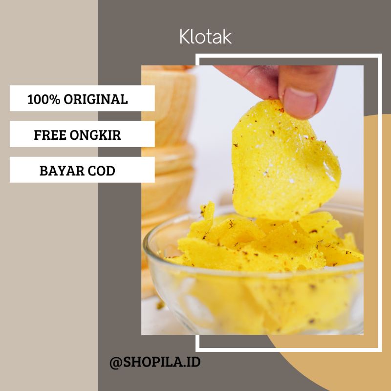 

Keripik Klotak Batur Dieng 250gr By Shopila