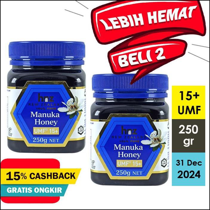 

MADU HNZ MANUKA HONEY UMF 15+ 250GR