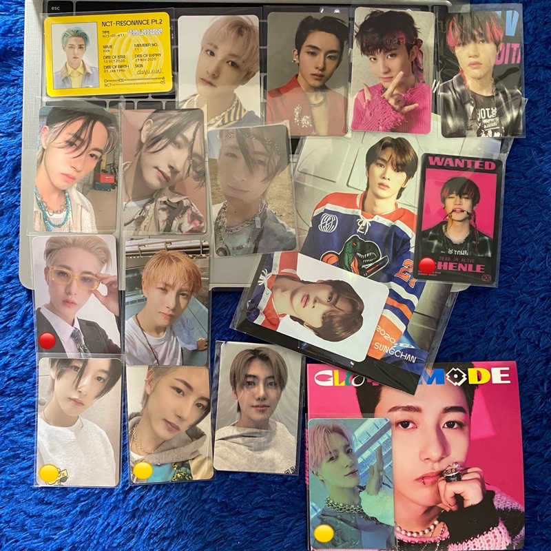 [BACA DESKRIPSI] PHOTOCARD (PC) NCT RENJUN, JENO, JAEMIN, SUNGCHAN, MARK, CHENLE, WINWIWN GLITCH MOD