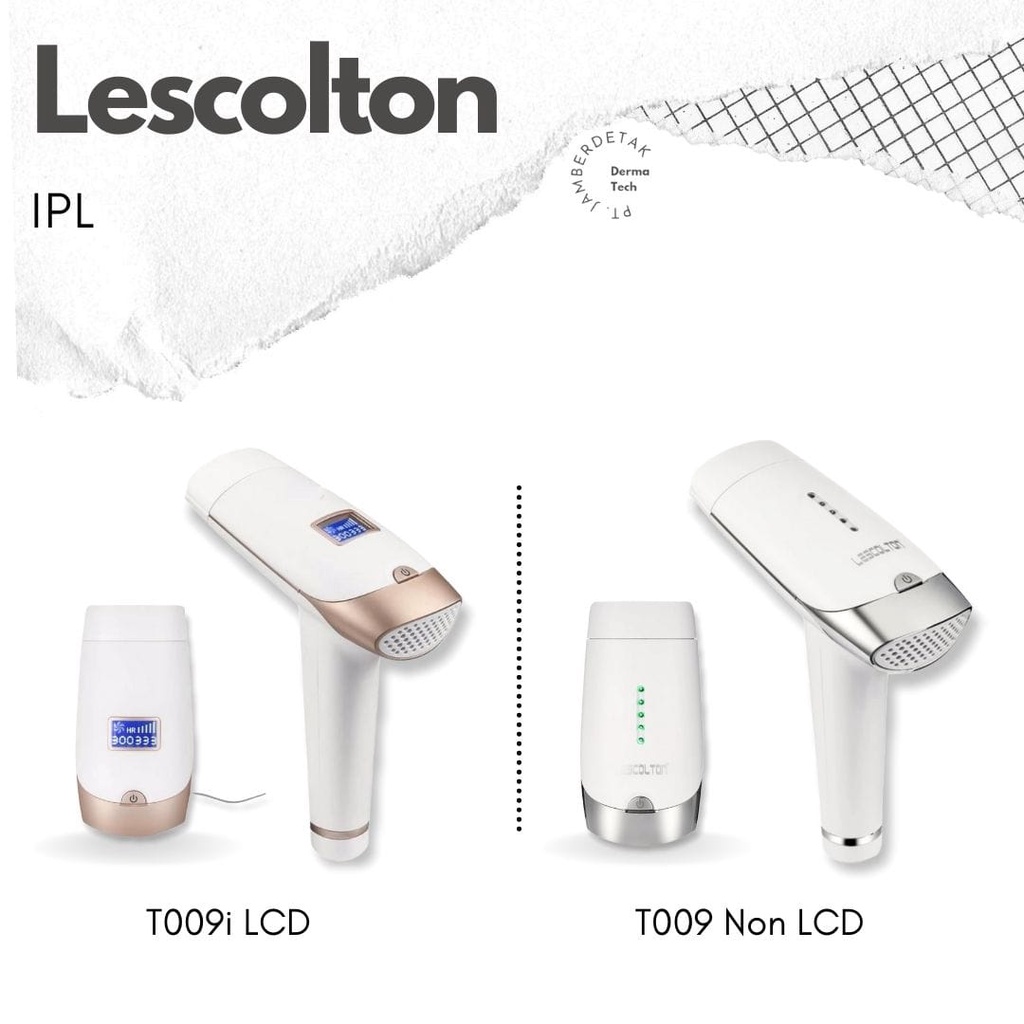 Lescolton ipl laser 3in1 laser penghilang bulu acne rejunavation