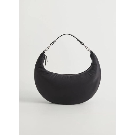 Mango Nylon baguette bag