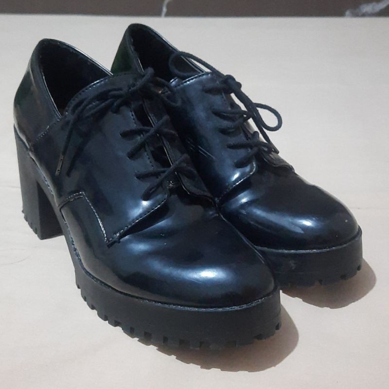 Sepatu Boots Wanita ZARA Trafaluc No 40 BEKAS PRELOVED SECOND