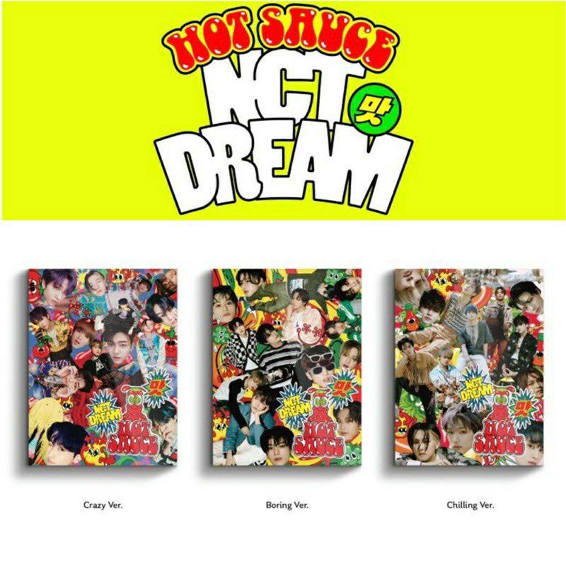ALBUM NCT DEREAM HOT SAUCE SEALED l CHILLING VER l ALBUM NCT 2020 RESONANCE PT 2