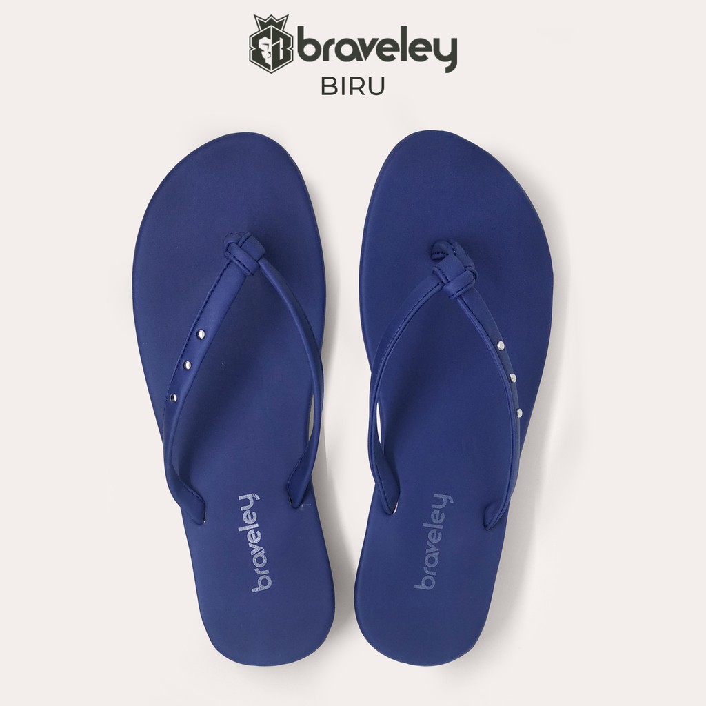 SENDAL JEPIT WANITA FLAT CANTIK BRAVELEY / SANDAL MURAH KUALITAS OKE