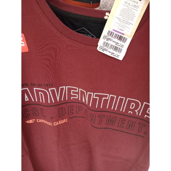 Kaos pria original cardinal