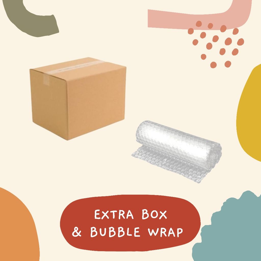 

EXTRA PACKING - Bubble wrap Bubblewrap Styrofoam Gabus Kardus