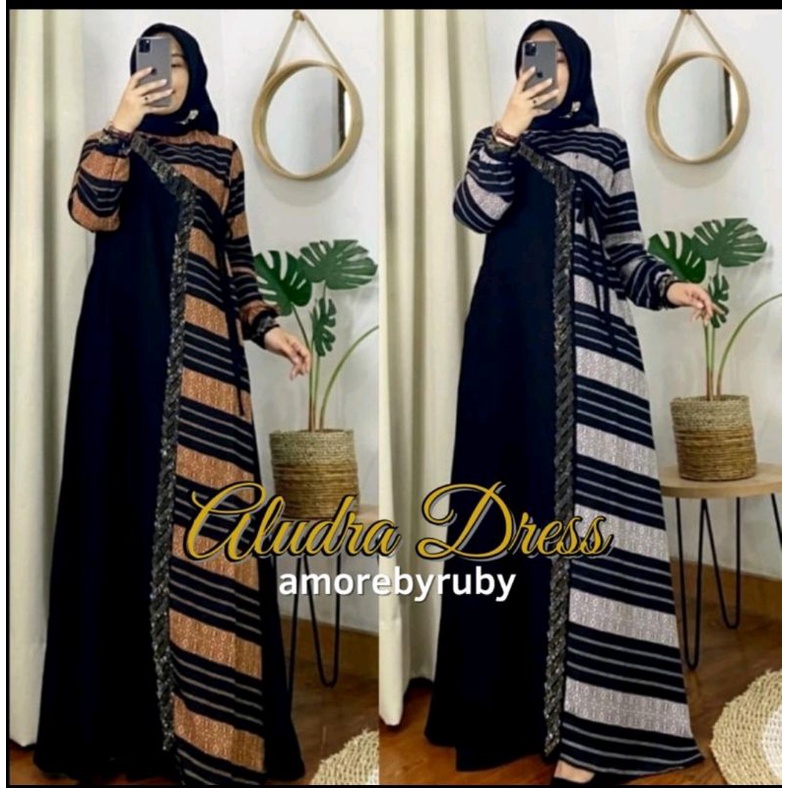 aludra dress ORI Amore by rubby / Aludra dress / gamis ORI Amore by rubby / hikmat kw / gamis abaya 