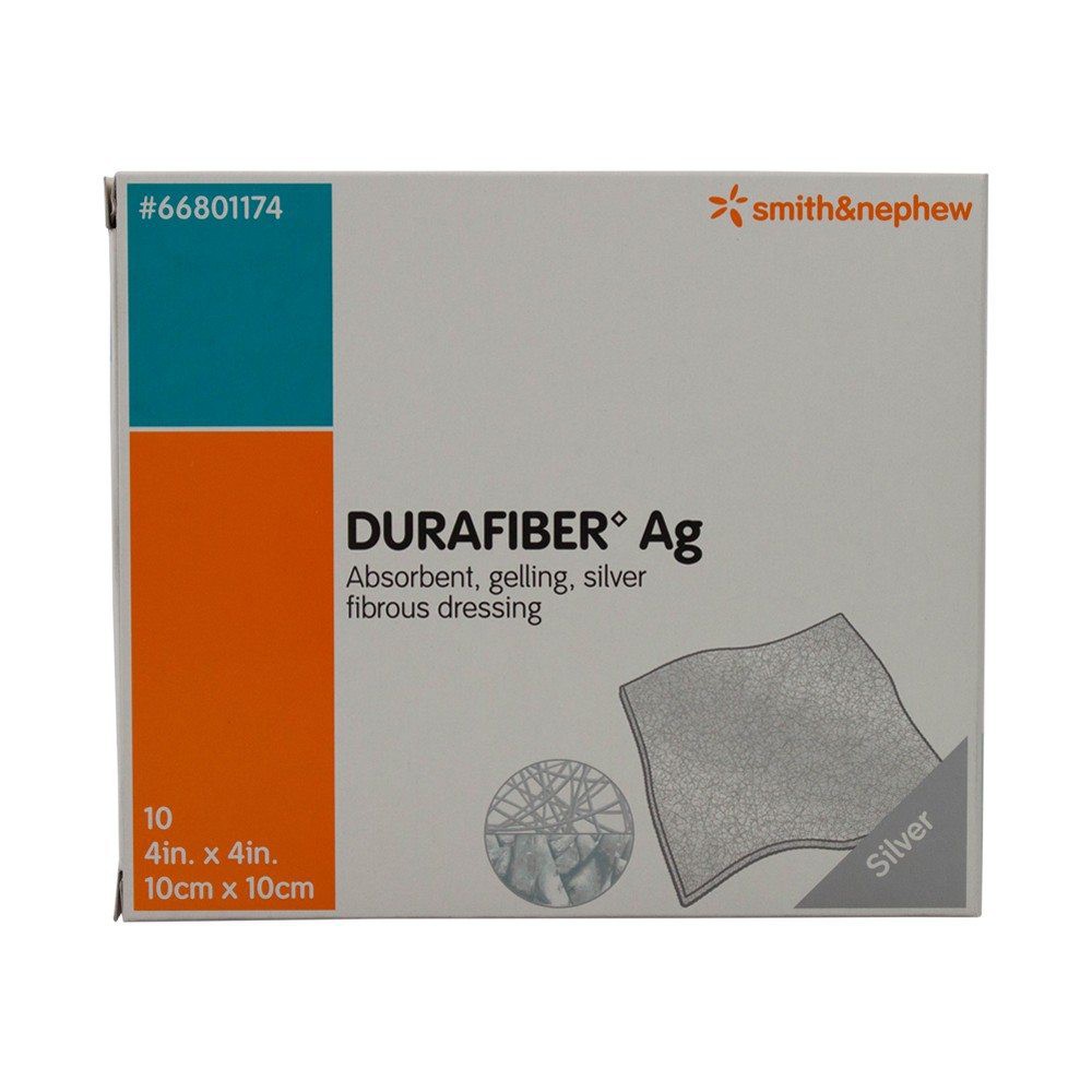 Durafiber Durafiber Ag - silver fibrous dressing