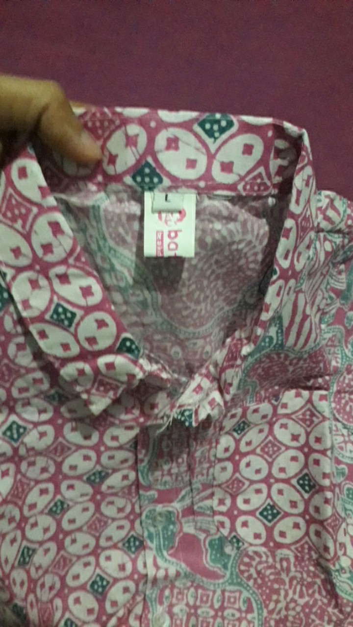Kemeja Batik Anak Cewek Cowok Batik Pastel Soft Kombinasi Motif Biru Lilac Pink Toska Orange Salem