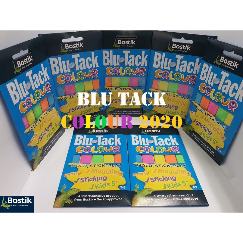 

Blu Tack Colour (Lem/Perekat serbaguna yang bisa digunakan berulang-ulang)