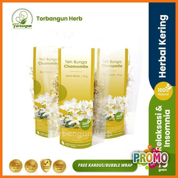 

DISKON - Teh Bunga Chamomile Herbal Relaksasi kaya Antioksidan