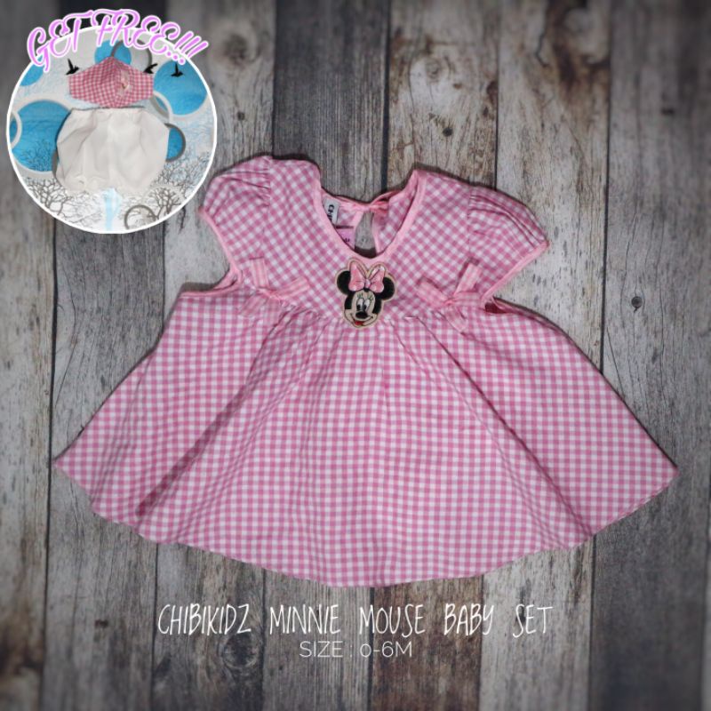 CHIBIKIDZ MINNIE MOUSE BABY SET