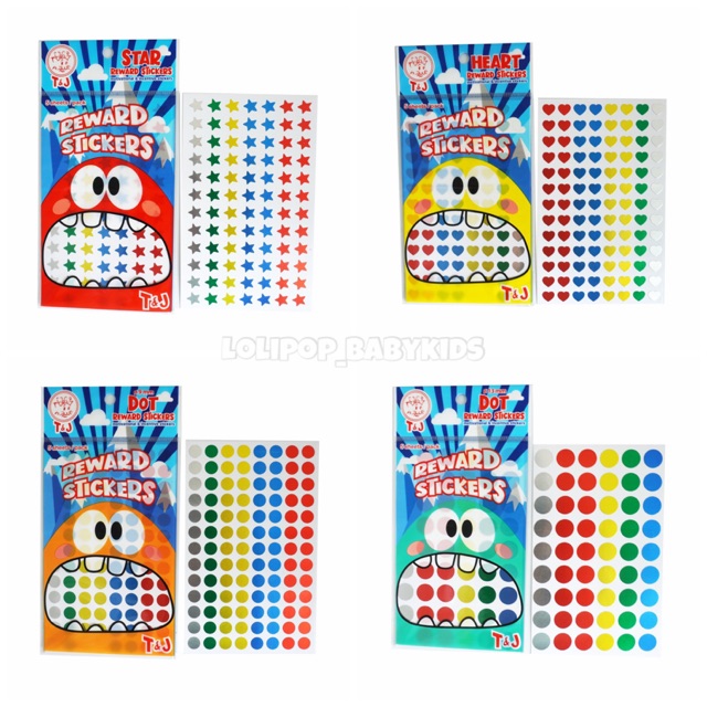

Reward Sticker isi 5 lembar Stiker Label Bintang