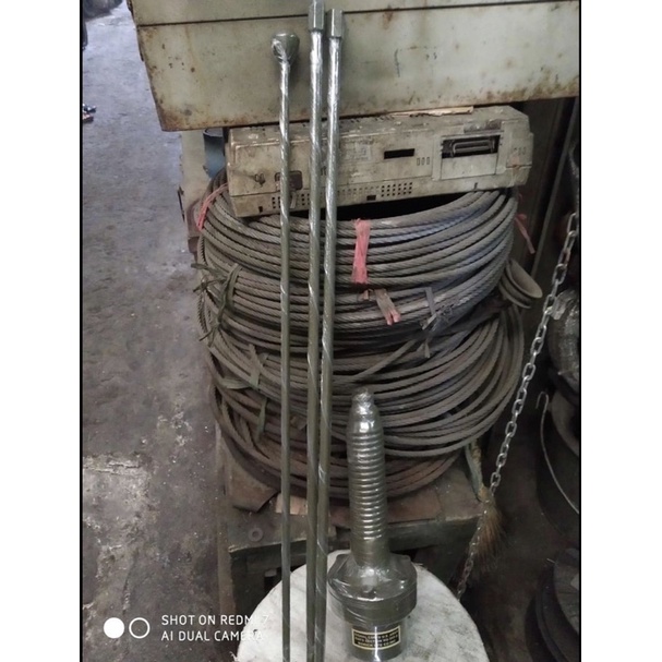 antena pecut 3 stik jeep willys cj utility panjang 3 meter plus dudukan pendek