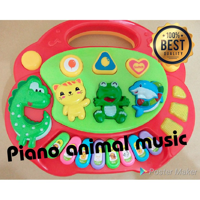 ANIMAL FARM PIANO - Mainan edukasi Anak dan Bayi