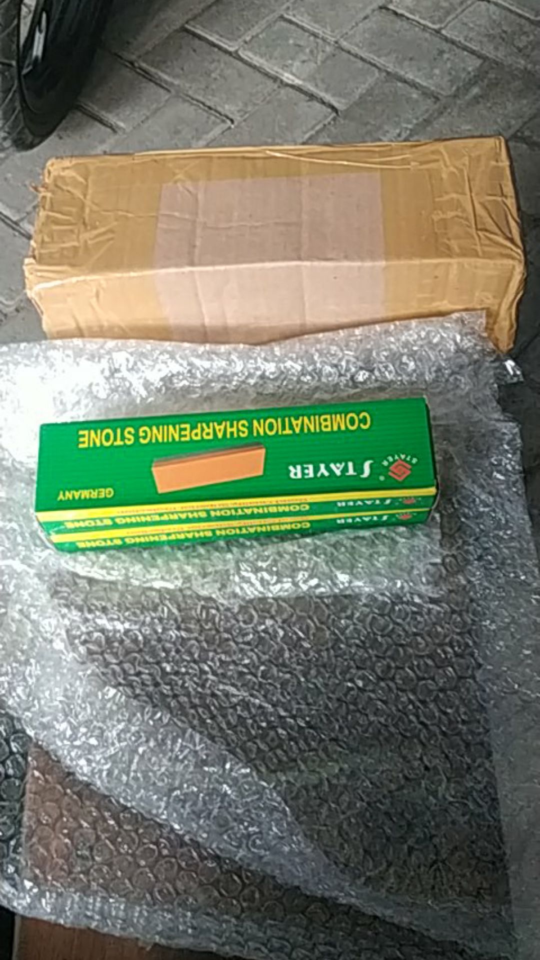 Batu Asah Pisau Grt / Stayer 8 /merek Random