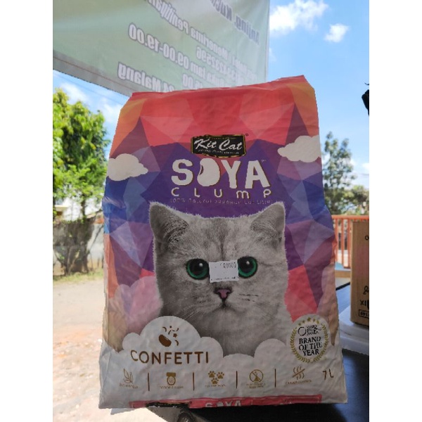 KIT CAT SOYA CLUMP PASIR PREMIUM