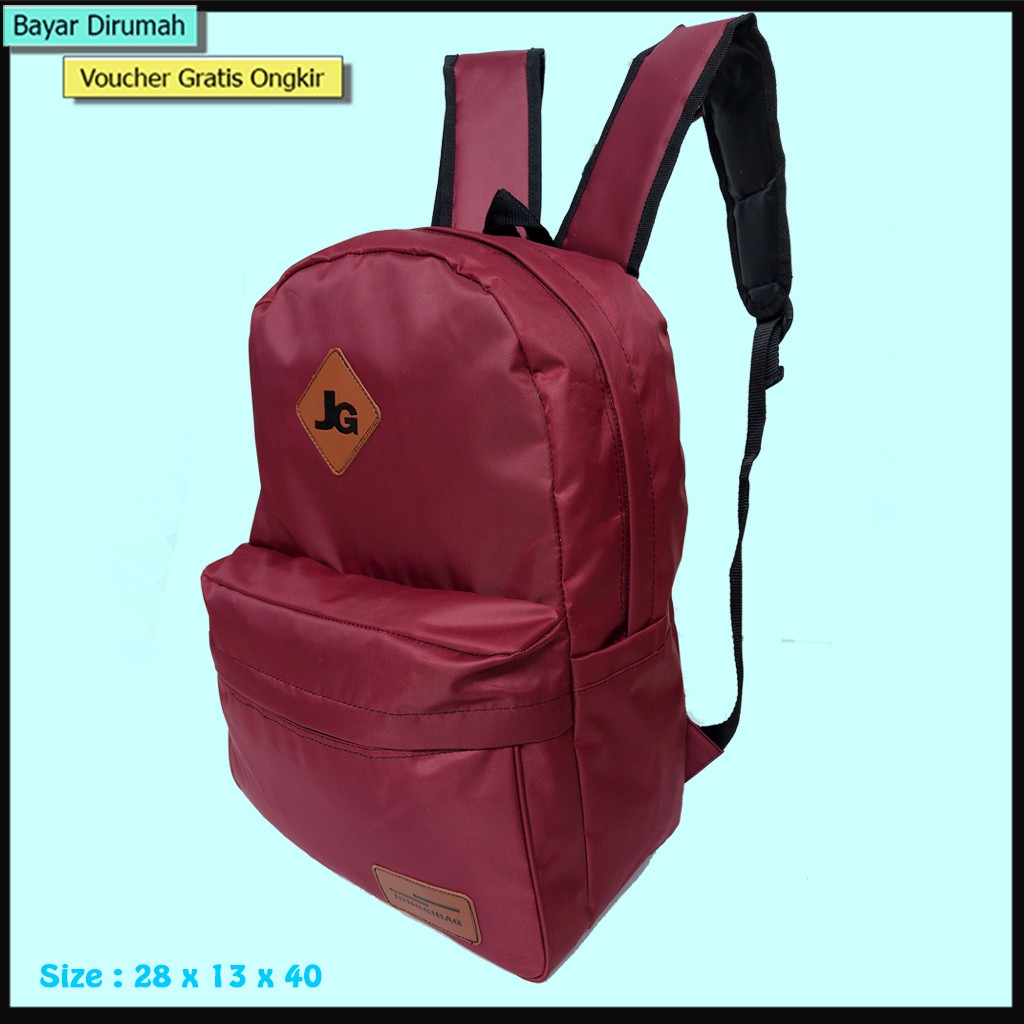 Backpack style tas sekolah ransel clasic Jonggi