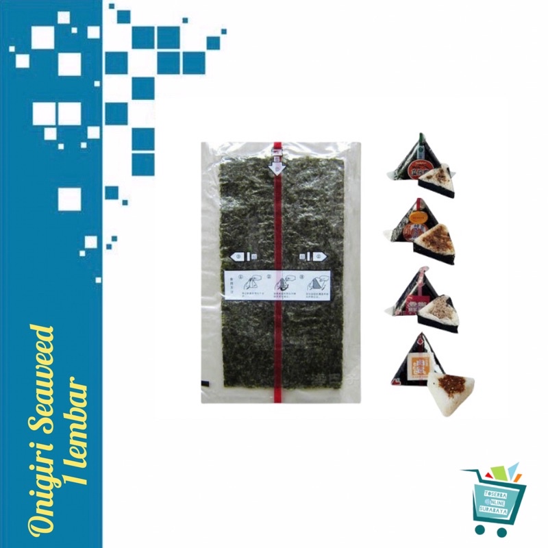 

Tokinori / Java Super Food / Javasuperfood Triangle Onigiri Nori / Triangle Seaweed / Rumput Laut Segitiga / Rumput Laut Onigiri / Sushi Wrapper / Onigiri Wrapper