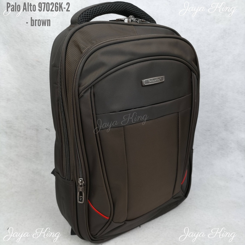 Ransel Laptop Palo Alto 16 Inch Bahan Waterproof Tebal Tas Kerja Pria Premium Original