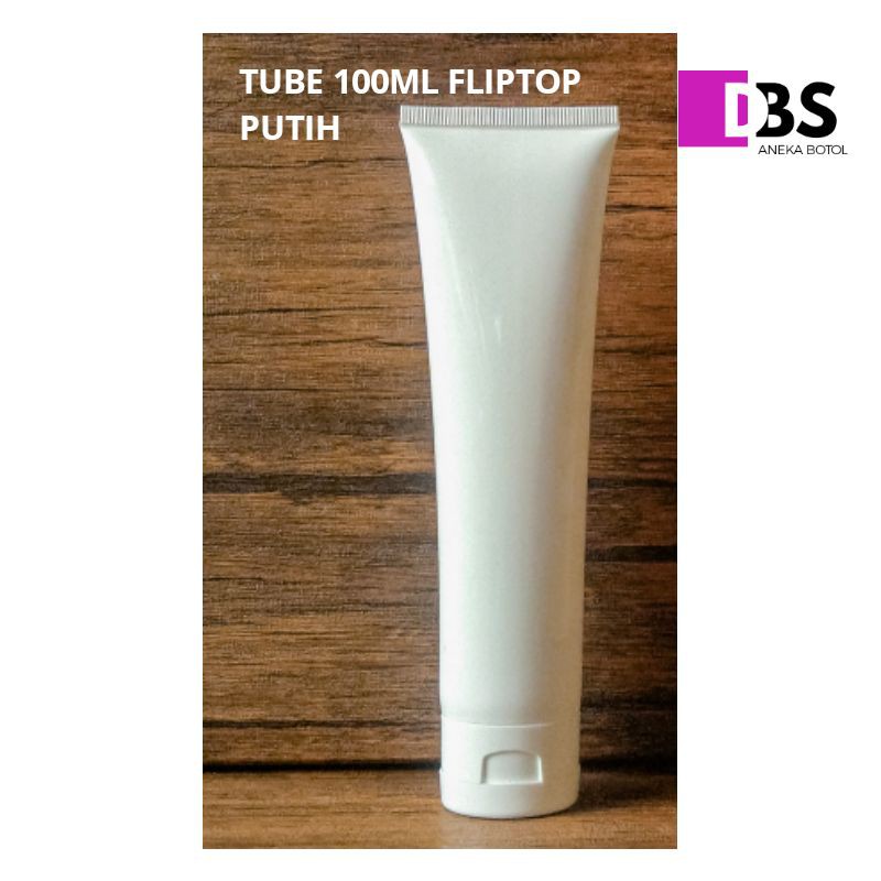 TUBE 100ML FLIPTOP PUTIH