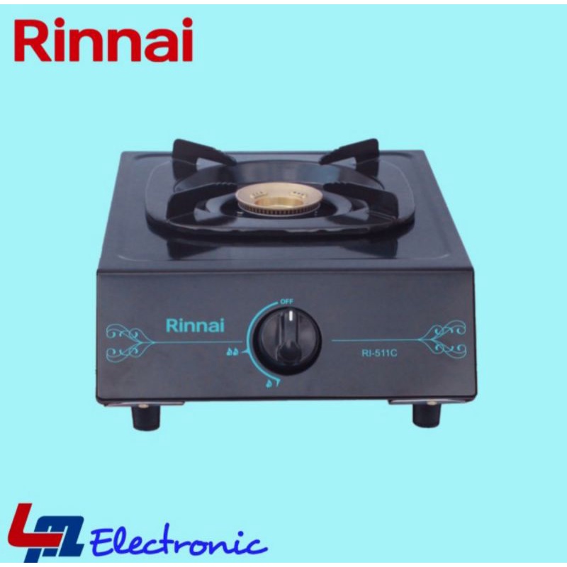 RINNAI Kompor Gas 1 tungku RI511C / RI-511C / RI 511C / 511C