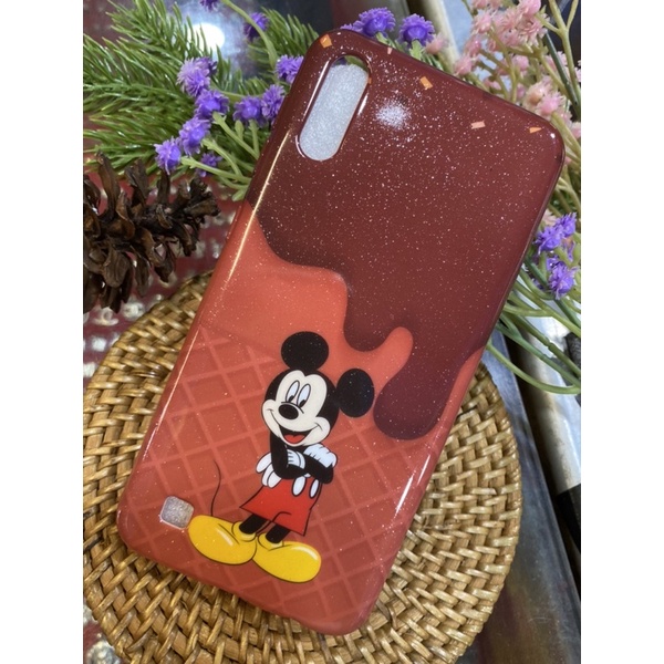 Softcase hp Samsung A10 / M10 / SamsungA10 / SamsungM10 / softcase glossy motif ice cream karakter
