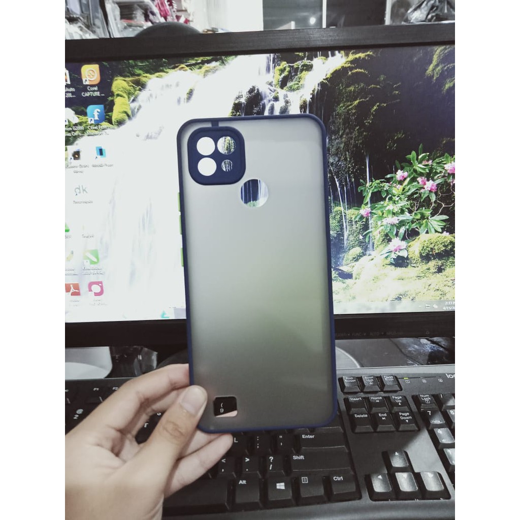 Bumper AERO CASE Realme C21 6.5 Inc Premium Hardcase My Choice List Warna Matte