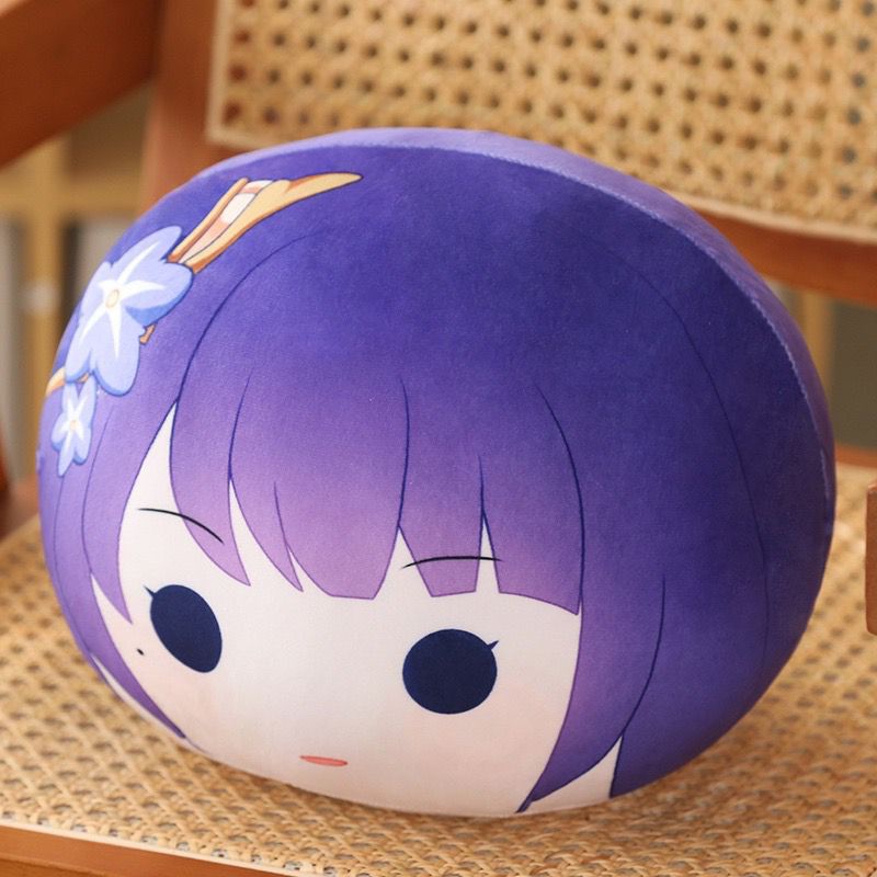 30cm Mainan Boneka Bantal Stuffed Plush Genshin Impact Slime lucu untuk hadiah ulang tahun/Valentine