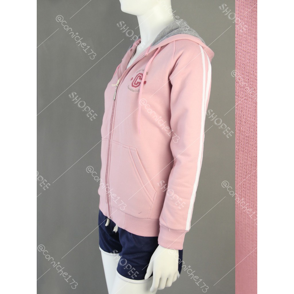 Corniche Stripe Jacket Pink - TS33192