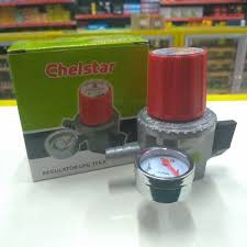 REGULATOR GAS LPG METER TEKANAN TINGGI CHELSTAR
