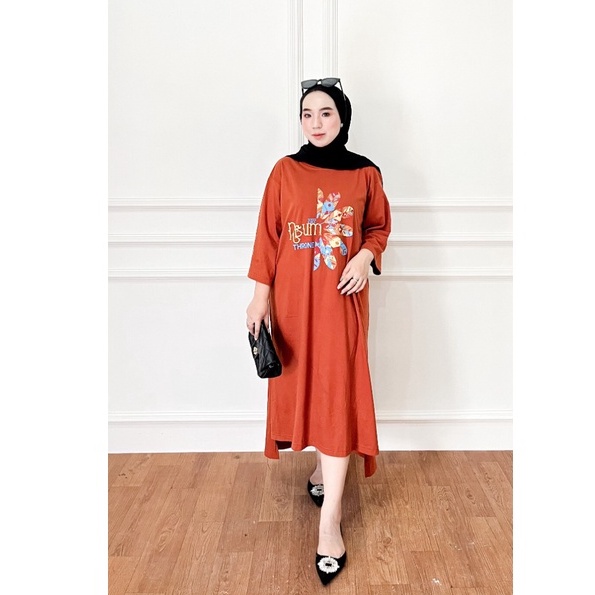 Neum Original Long Tunik / Basic Tunik Motif / Tunik Oversize / Tunik Premium / Atasan / Pakaian Mus
