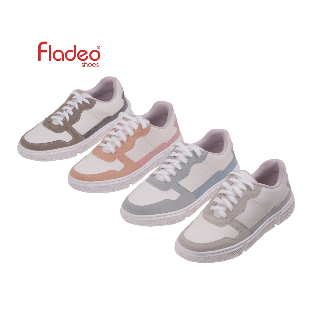 Fladeo D22/LSS312-1AS/Sepatu Sneakers Tali Wanita [ Sneakers Shoes ]